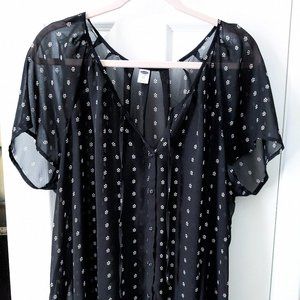 Old Navy Sheer Blouse